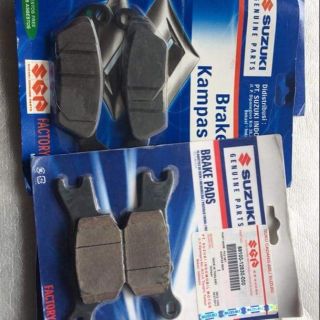 Cặp bố thắng trước sau chính hãng Suzuki Satria Fi - Raider Fi
