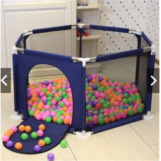 QUÂY BÓNG CHO BÉ KHUNG INOX TẶNG KÈM BÓNG