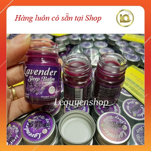 [hàng chính hãng] Dầu cù là lavender Otop Thái Lan giúp ngủ ngon 15gr