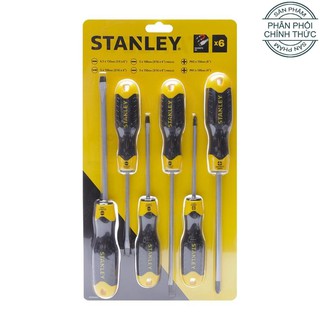 Bộ tô vít 6 cây có từ stanley 65-242
