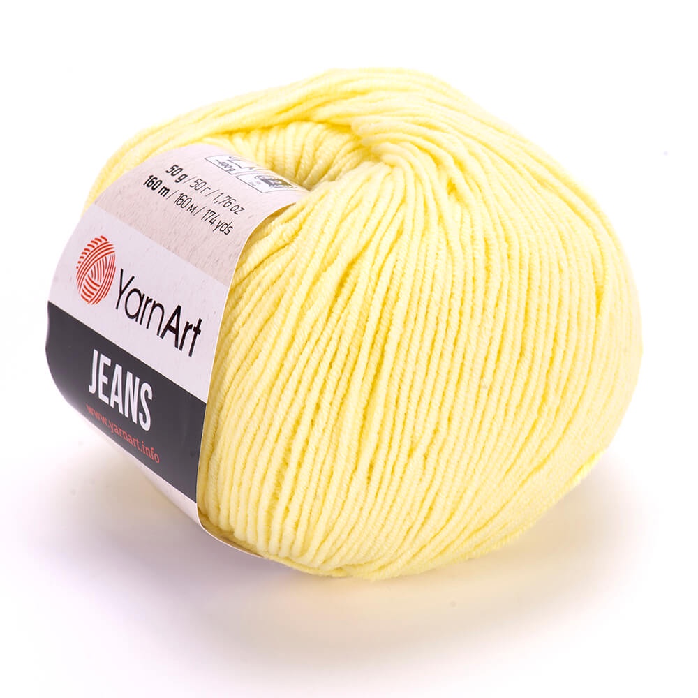 Len YarnArt Jeans trơn - Len đan móc váy áo, khăn mũ, móc thú - Bảng màu 2/2 (Mã màu 62 - 92)