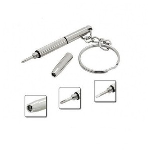 [SIÊU RẺ] Tua vít sửa ốc mắt kính, đồng hồ có móc treo khóa độc đáo