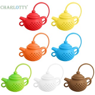 Teapot Shape Tea Strainer Silicone Tea Bag Infuser Leaf Filter Diffuser
