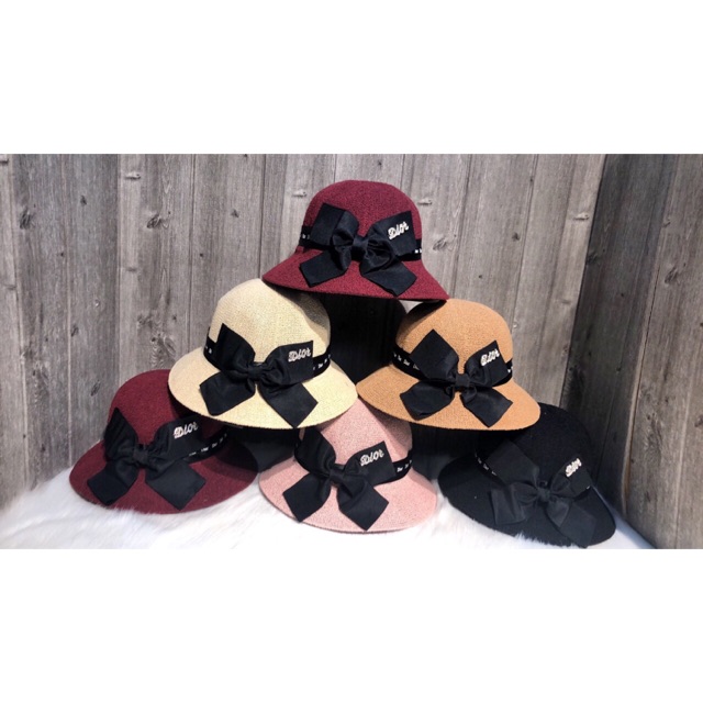 Mũ cói đi biển Vàng Rộng Sang Chảnh