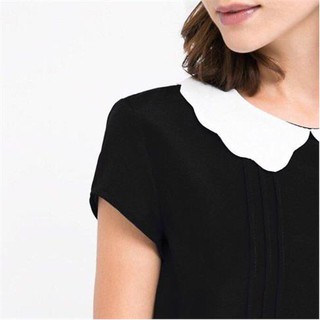 TL ĐẦM MANGO CỔ SEN TRẮNG - Hers Clothes