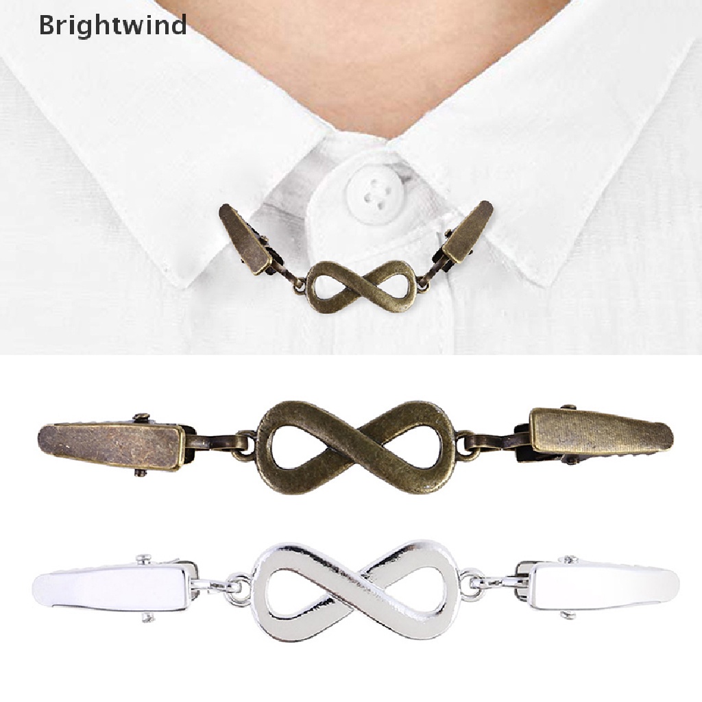 [Brightwind] Shirt Collar Cardigan Clip Shawl Brooch Duck Clip Clasps Sweater Blouse Pin Hot Sell