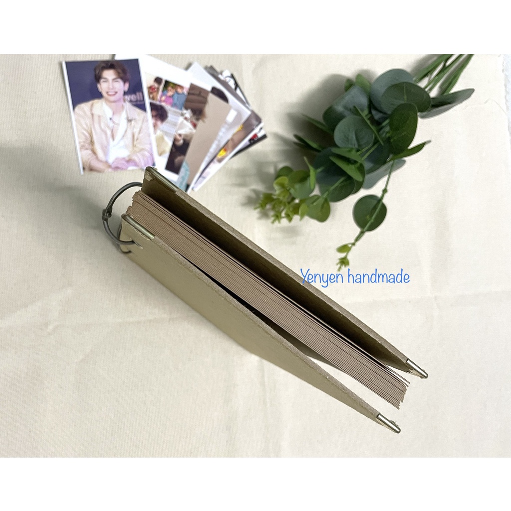 Combo sổ dán ảnh scrapbook A5 tự trang trí