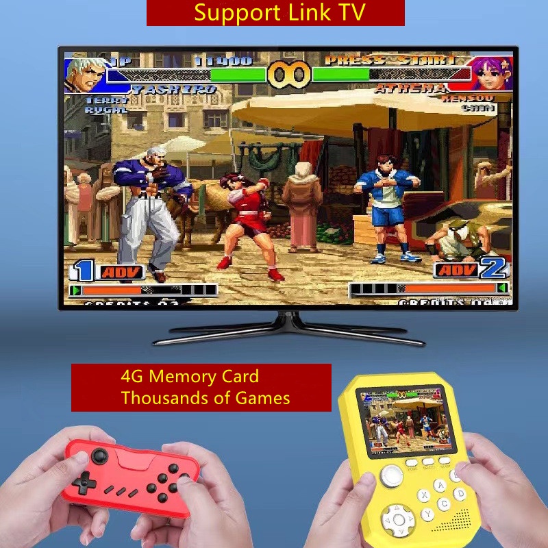 Máy Chơi Game Cầm Tay A6 Phong Cách Cổ Điển