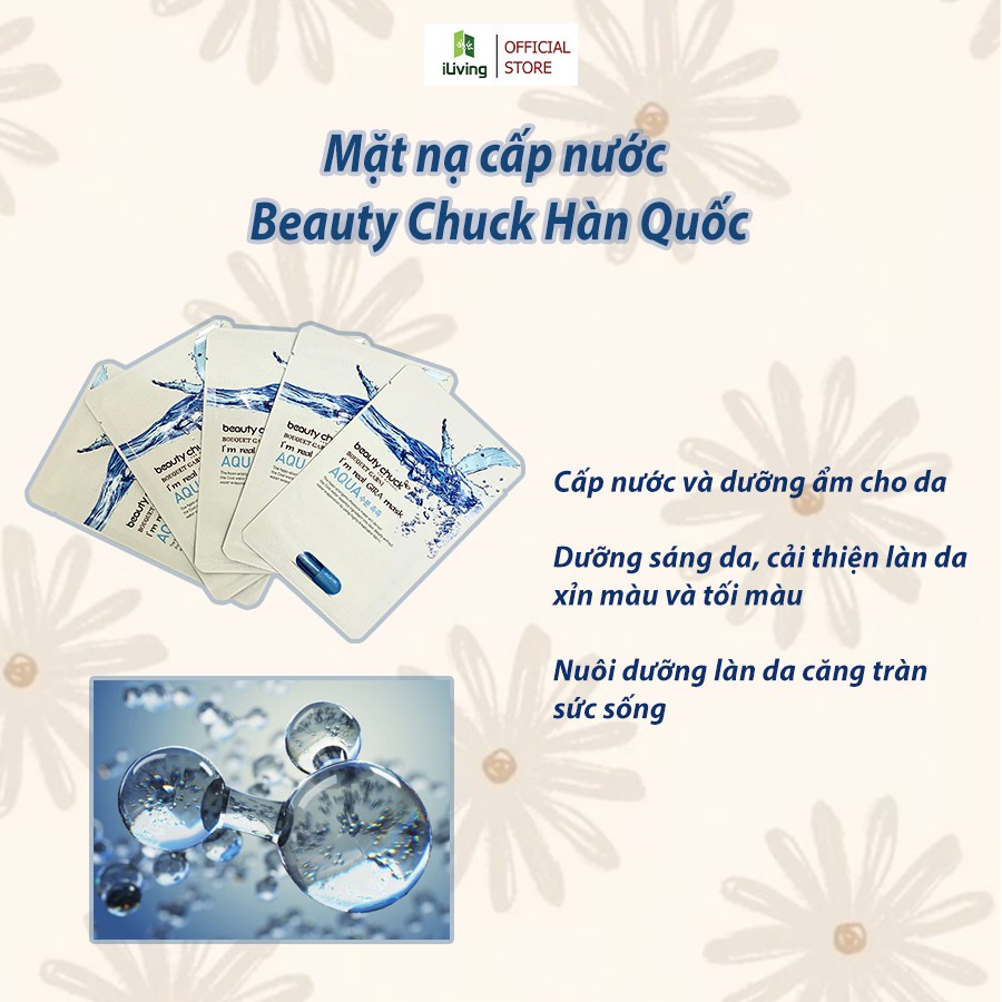 Mặt nạ dưỡng da Hàn Quốc cao cấp Beauty Chuck I'm Real Gira Mask 25g (miếng) ILIVING-BEAMN | BigBuy360 - bigbuy360.vn