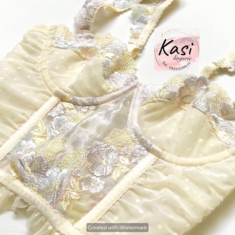 Set nội y corset tiểu thư cao cấp