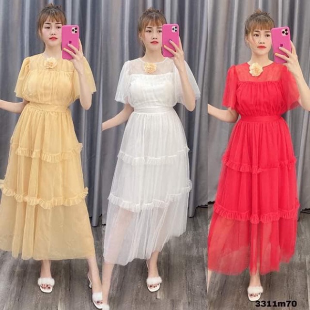 Đầm đi tiệc cái cấp tiểu thư