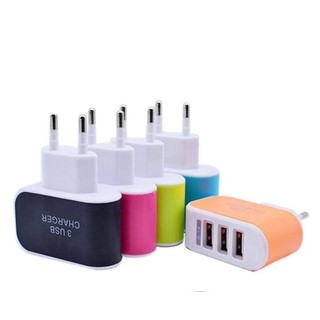 Củ sạc USB 3 cổng,.