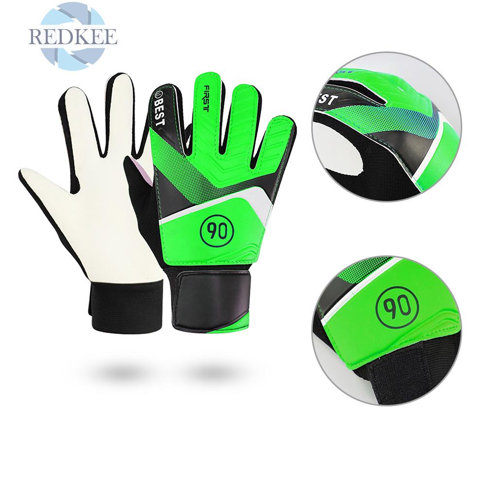 1 Đôi Găng Tay Thủ Môn Bóng Đá Bằng Cao Su Latex Bảo Vệ Tay Cho Bé