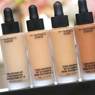 [Có Bill Duty] Kem Nền Mac Studio Waterweight SPF30/PA++ Foundation 30ml