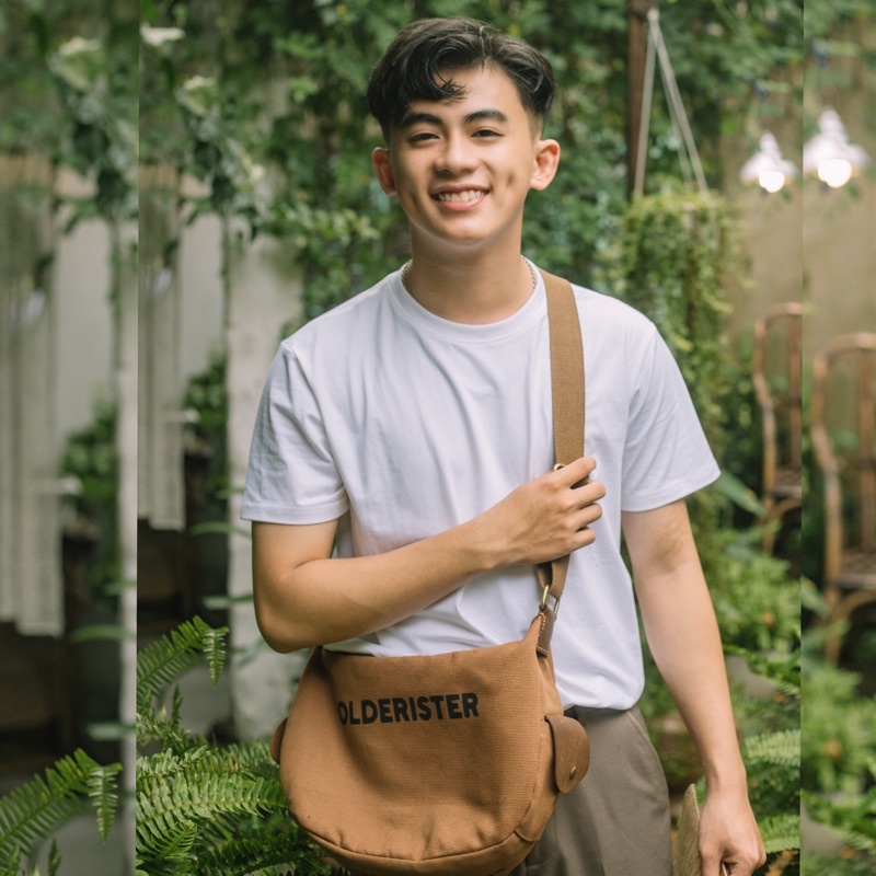 Túi đeo chéo nam nữ Mili-Cross Bag handmade Olderister - Tiệm Cũ Kĩ | BigBuy360 - bigbuy360.vn