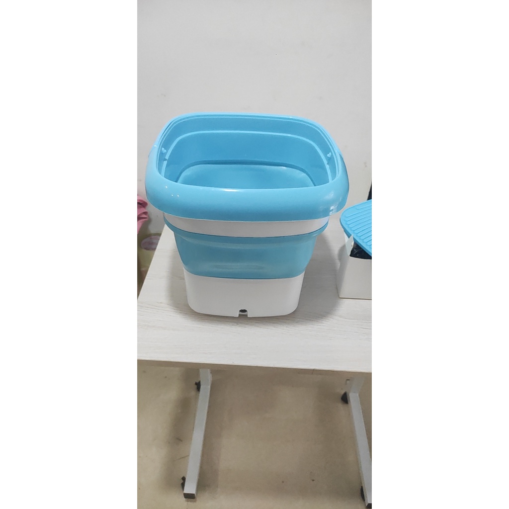 Máy giặt mini gấp gọn thông minh màu ngẫu nhiên