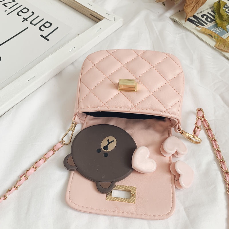 Hàng Mới Về Mới Túi Đeo Chéo Mini Phong Cách Công Chúa Xinh Xắn Cho Bé Gái