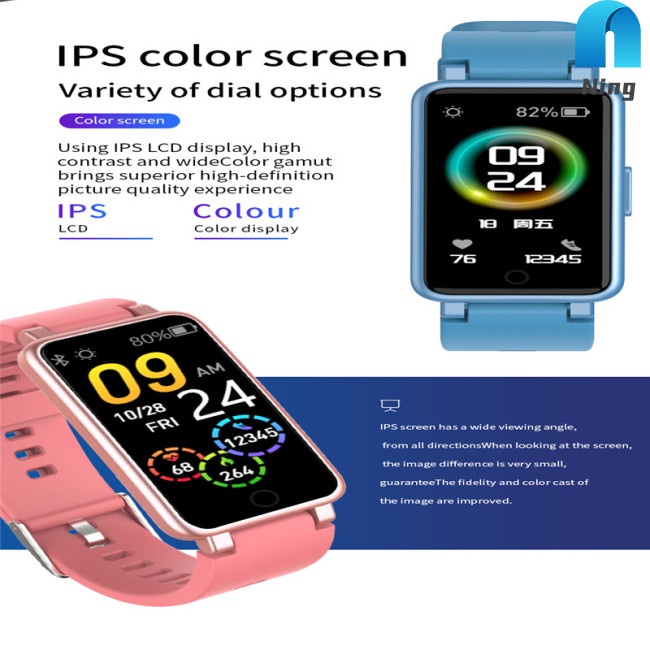 Đồng Hồ Đeo Tay Thông Minh Fy2 Bluetooth Đo HuyếT ÁP NhịP Tim ChấT LượNg Cao