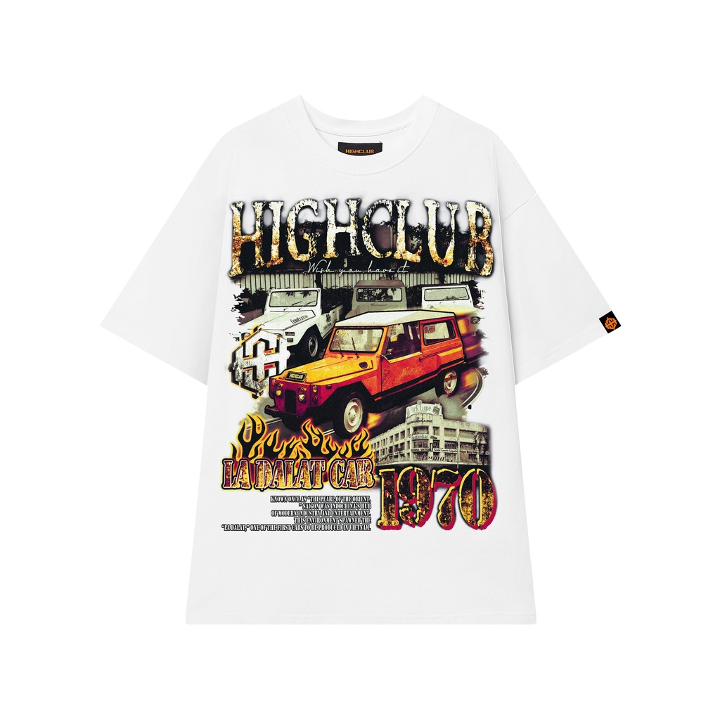 Áo thun HighClub La Dalat Black/White | BigBuy360 - bigbuy360.vn
