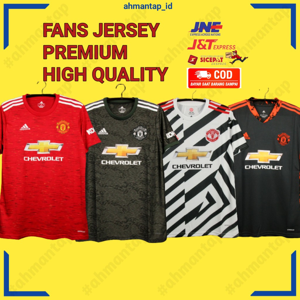 Áo Thun Đá Banh Manchester United Home Away 3rd 4th Gk 2021 2022 Ori