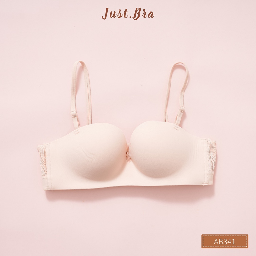 Áo ngực không gọng Just Bra cup ngang mút vừa nâng ngực xinh xắn AB341