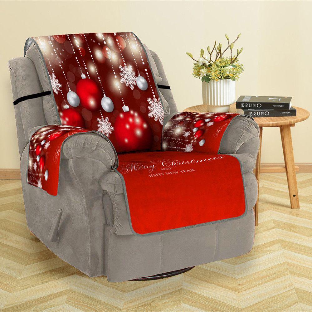 Vỏ Bọc Ghế Sofa Chống Bụi Trang Trí Giáng Sinh