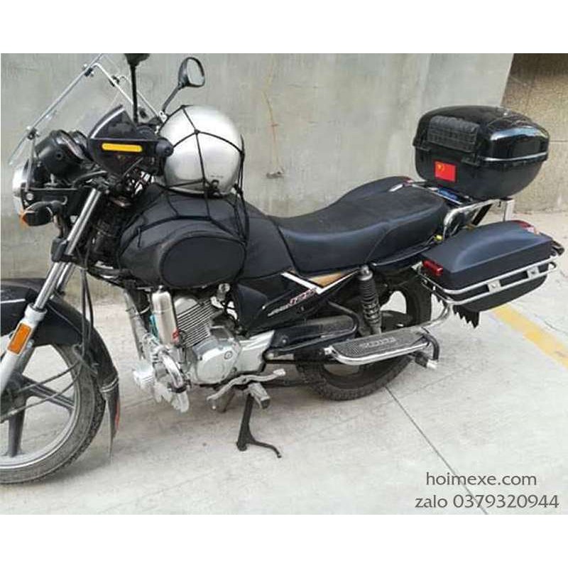 Thùng Hông Độ Các Dòng Suzuki GD110,GN125,EN150,GZ150 rộng 15cm + đèn + cây ngang