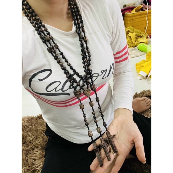 Vòng chuỗi trầm hương Mân côi 50. trầm sánh chìm