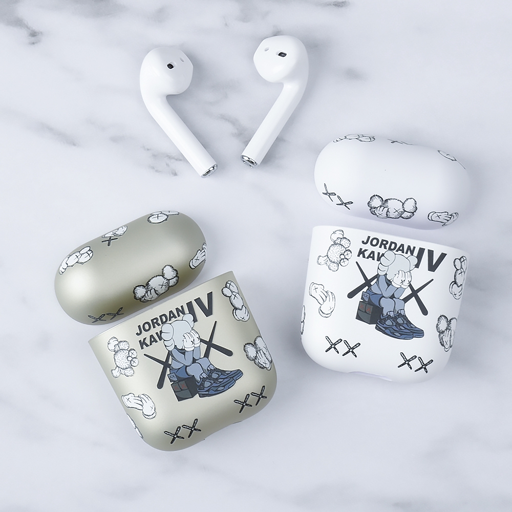 Vỏ bảo vệ in hình nhiều mẫu mã cho hộp sạc tai nghe Airpod