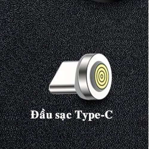 Đầu sạc nam châm Android, Type-C, iPhone IOS loại 7 chân sạc sử dụng cho cáp sạc nhanh nam châm 3A