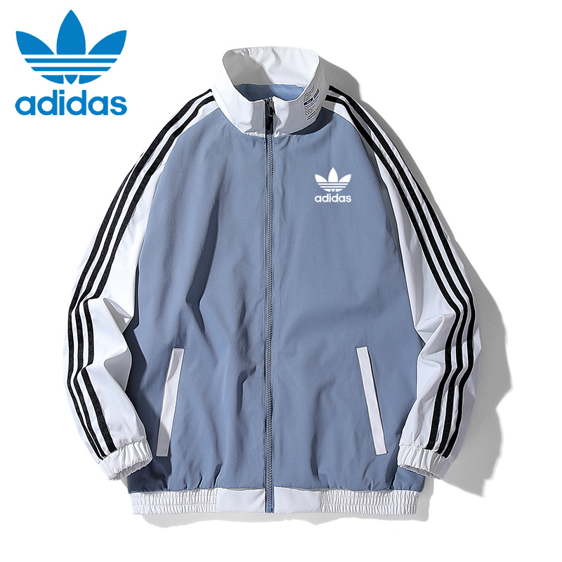 Áo khoác thể thao ADIDAS đơn giản thoải mái thời trang xuân thu cho cặp đôi