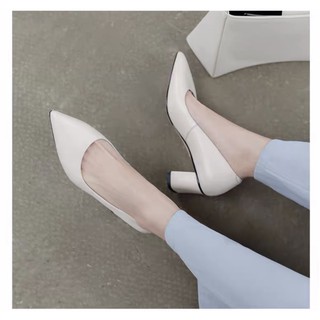 Cotay-K73 Giày công sở nữ, giày công sở gót vuông 5p