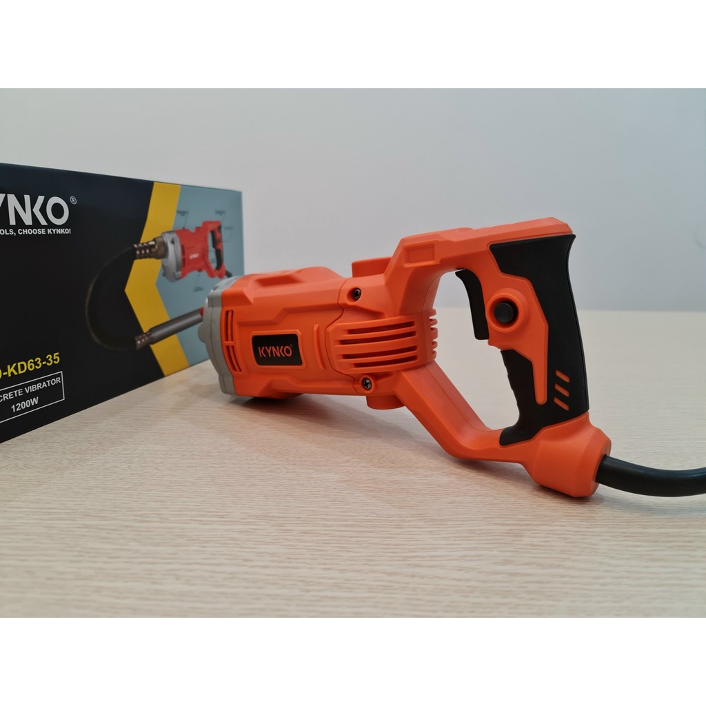 Máy đầm rùi bê tông cầm tay chính hãng Kynko Z1D- KD63 -35 siêu khỏe
