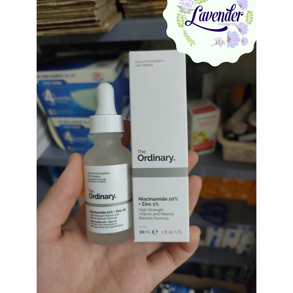 Tinh chất Niacinamide 10% + Zinc 1% - The Ordinary - Serum Niacinamide 10% + Zinc 1% - The Ordinary