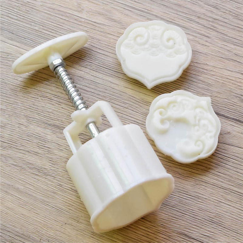 Qq * Khuôn Làm Bánh Trung Thu Bằng Nhựa Dạng Nén Bằng Tay Cho Lễ Hội Mùa Thu