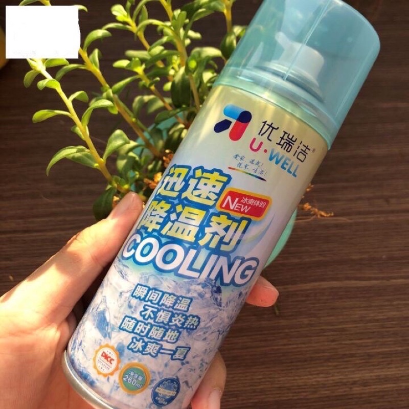 Bình xịt làm lạnh siêu nhanh Cooling 260ml