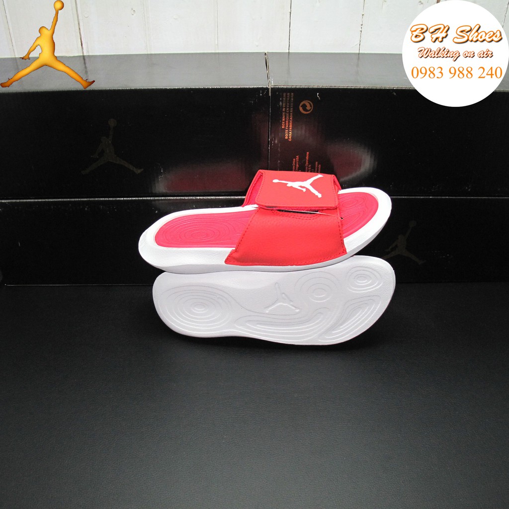 Dép Jordan hydro 6 Free ship + hộp hàng loại 1.1 JD bóng rổ siêu cấp quai ngang dán nam nữ unisex hot trend. BH Slippers