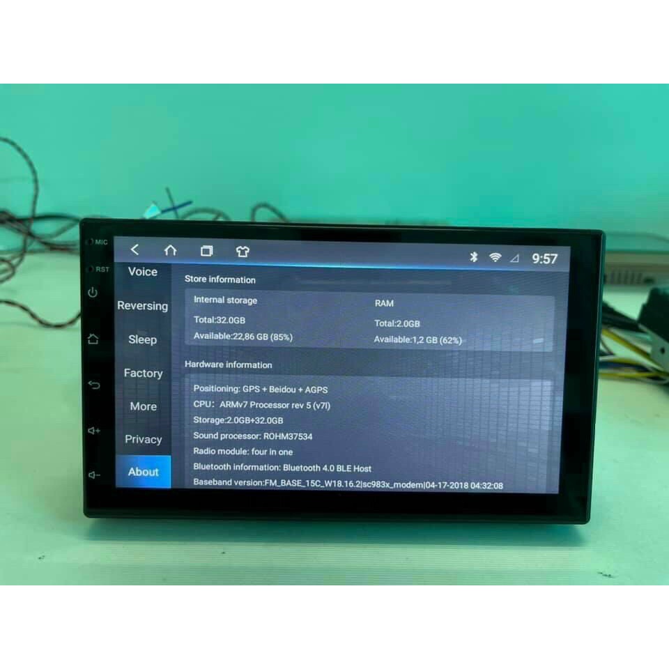 Màn hình androi 7 inch 2Din thông dụng và 7 inch toyota