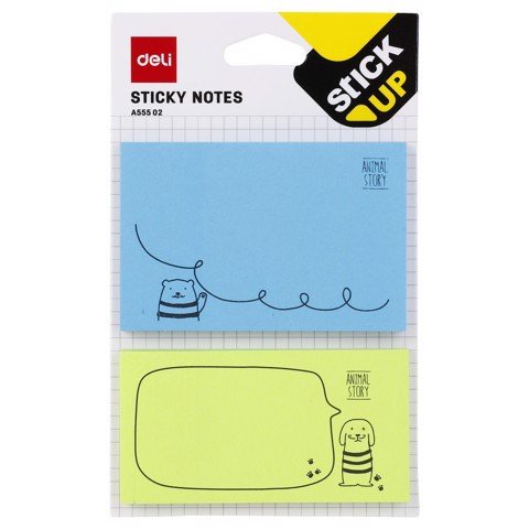 Giấy Sticky Note Deli A555 02