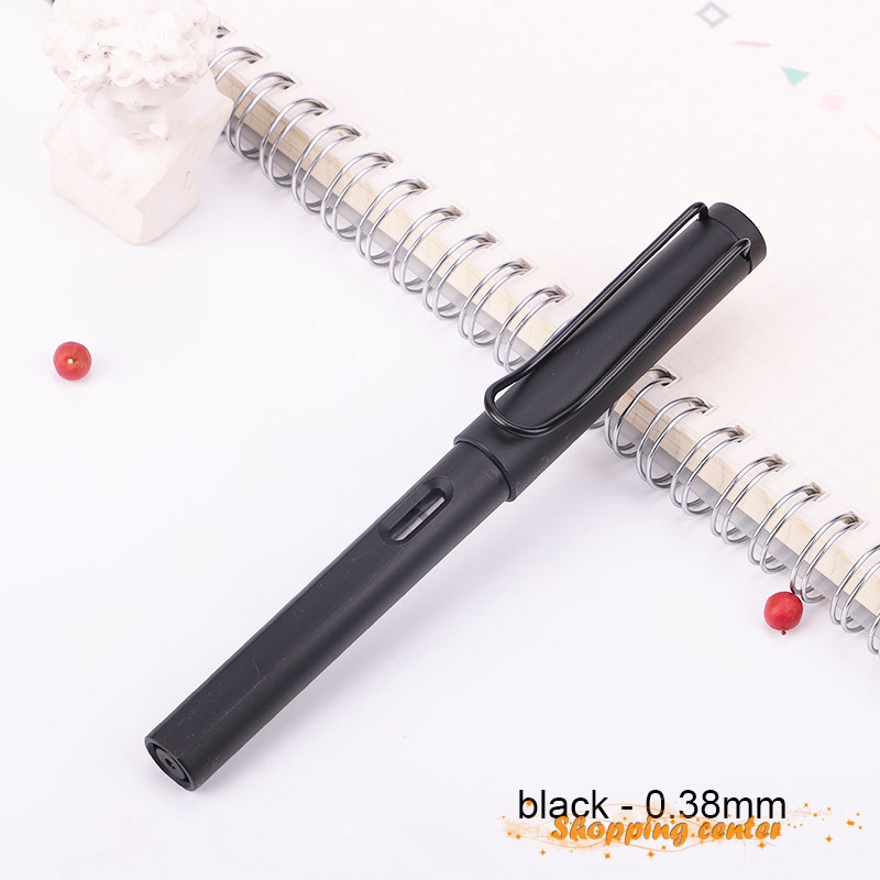 COD Fountain Pen Colorful Extra Fine Nib 0.38mm/0.5mm Metal Pen Gift School Office Stationery