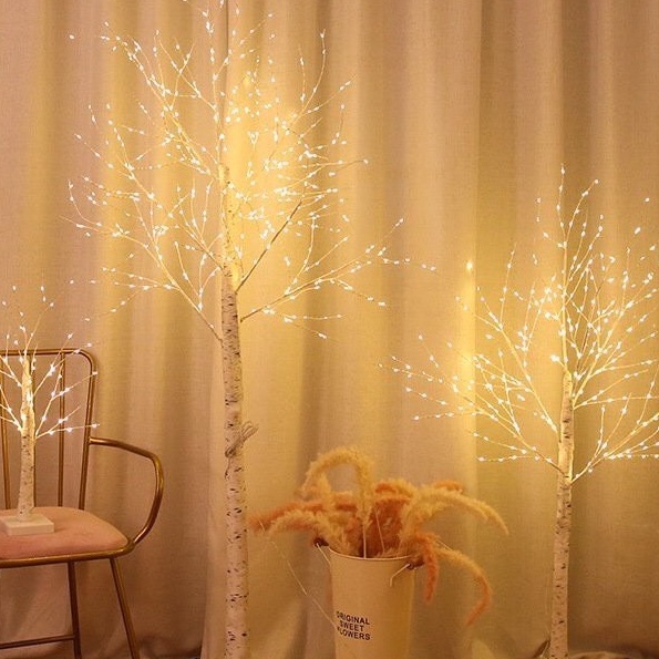 Đèn Led bàn hình cây dùng trang trí , đèn DECOR phòng ngủ , quán SUNDEOR.