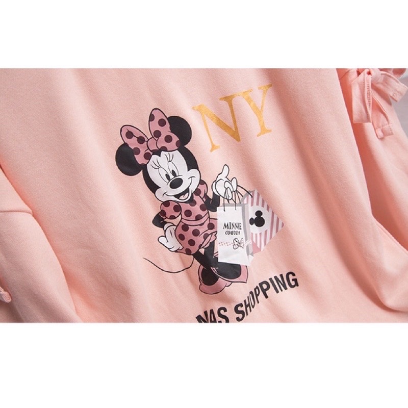 Áo nỉ mickey dư sịn cách điệu cưc xinh TQxk
