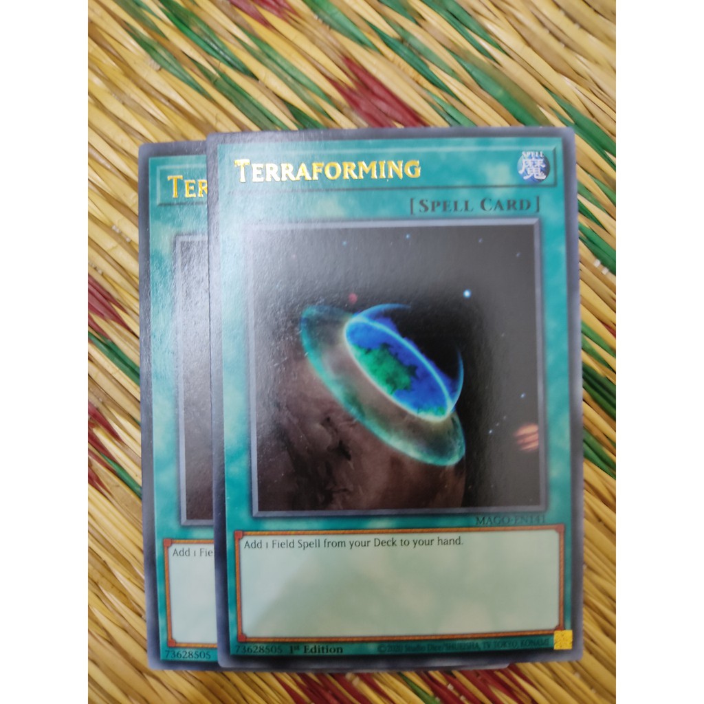 Thẻ bài Terraforming - MAGO-EN141 - Rare 1st Edition