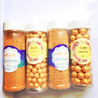 Bi đường màu vàng đồng (lọ 130g)