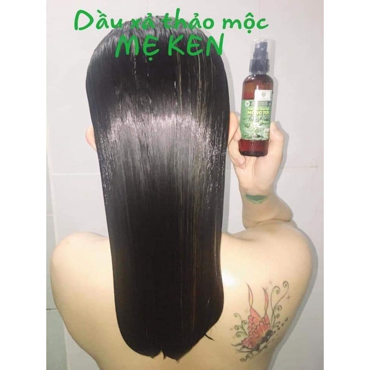 TINH CHẤT THẢO MỘC MỒNG TƠI MẸ KEN- chai 50ml và 100ml dầu xả giúp mượt tóc