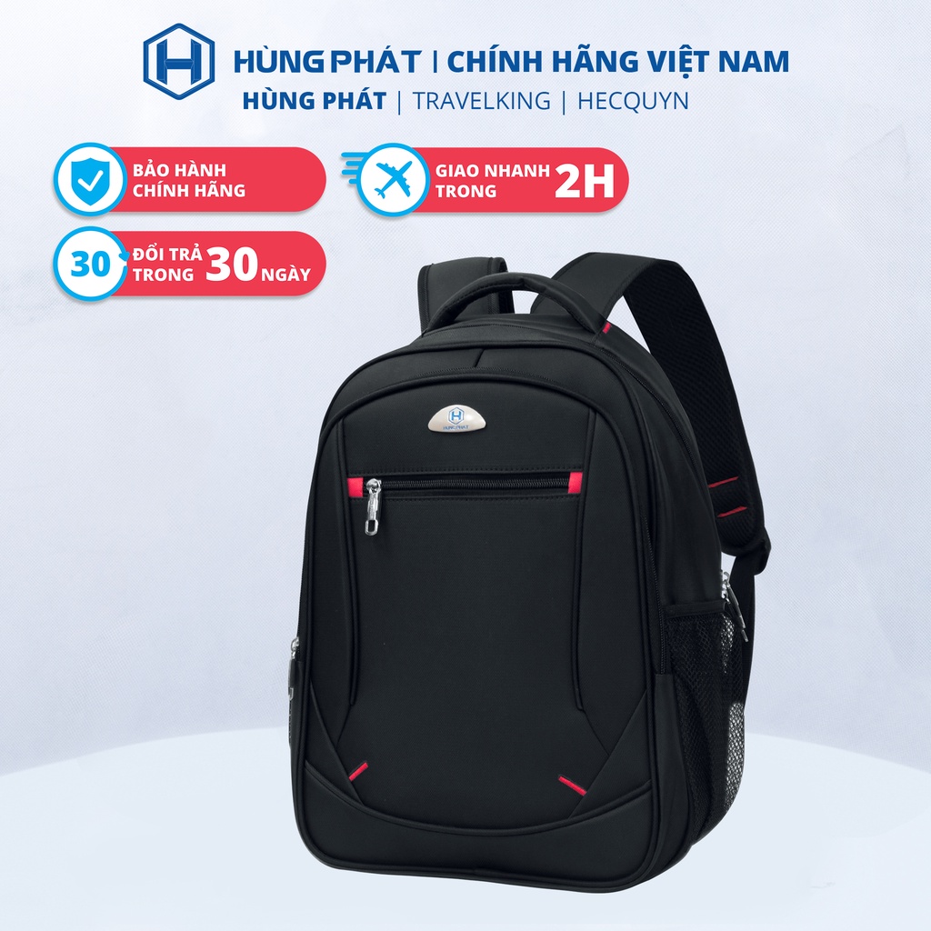 Balo laptop HÙNG PHÁT 15.6 inch balo đi học tiện lợi h101