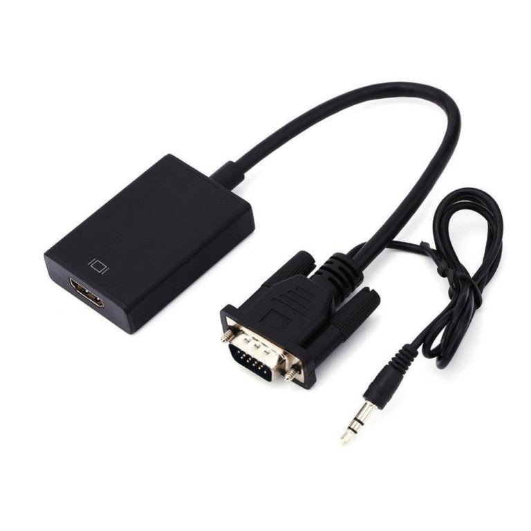 Cáp chuyển Đổi VGA sang HDMI full HD 1080p, vga to hdmi