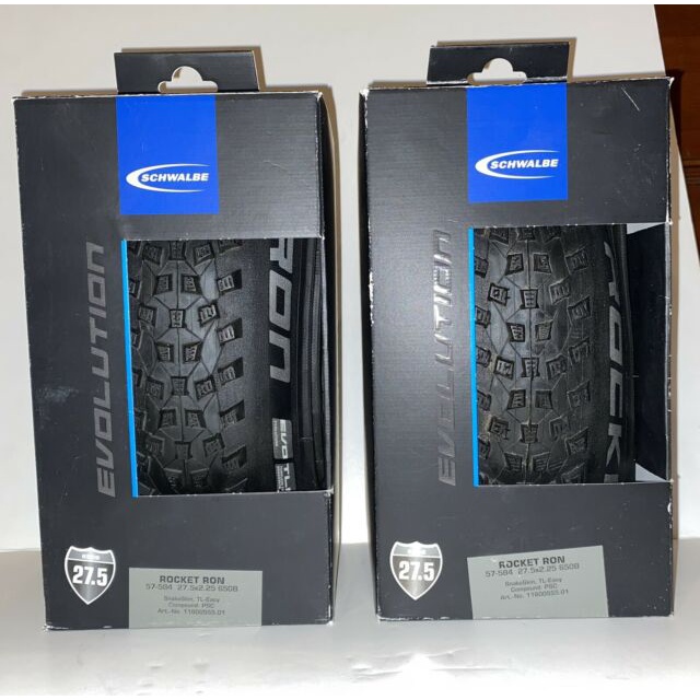 1 cái Vỏ/lốp xe đạp MTB hiêu Schwalbe Rocket RON loại Tubeless 27.5x2.25