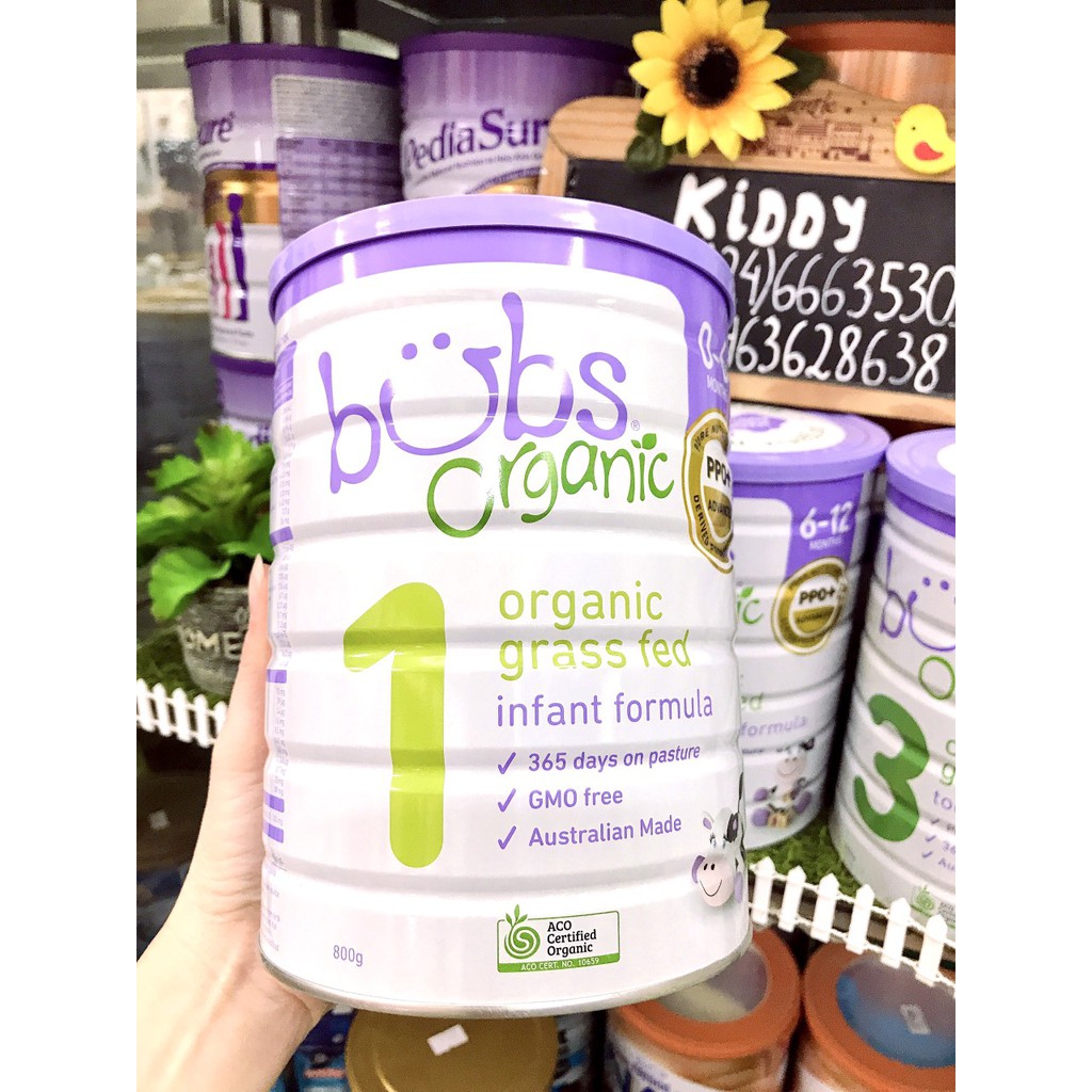 Sữa BUBS Organic số 1