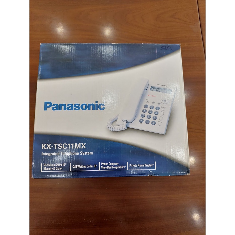 Điện thoại bàn Panasonic KX-TSC11MX có màn hình hiển thị số